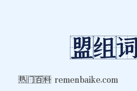 國際聯盟组词是什么意思的图片